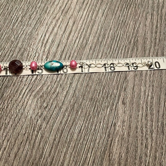 Multi stone necklace - Picture 4 of 8